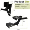 Hitch Step with 2 Folding Steps,Trailer Hitch Step for 2"