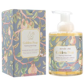 ROMIIE ZOI Foaming Hand Soap with Gift Box- Golden Pear - Biodegradable Formula Moisture & Revitalize - 500ml/ 16.8oz