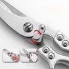 Premium Kitchen Shears for Poultry, Fish, and Vegetables, Multipurpose Cooking