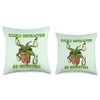 Easily Distracted by Nepenthes Funny Pitcher Plant Throw Pillow