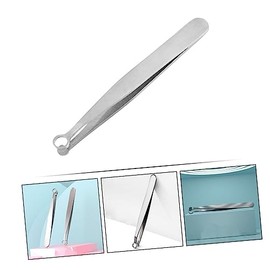 Mipcase 1pc Nose Hair Clip Eyebrow Nasal Hair Clip Nasal Hair Cutter Ear Hair Trimming Nose Hair Removal Nose Hair Remover Lady Women Set Precision Steel Miss