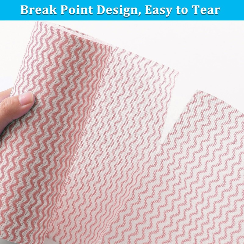 sukevitor All Purpose Dish Cleaning Cloth, Disposable Dish Cloth Roll,