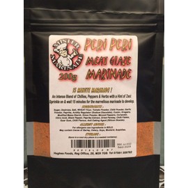 MISTER MARINADE Meat Glaze BBQ Rub Marinade 200g All Flavours (Piri Piri)