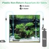 M METERXITY Aquarium Check Valves 1 Way Non-Return Stainless Steel