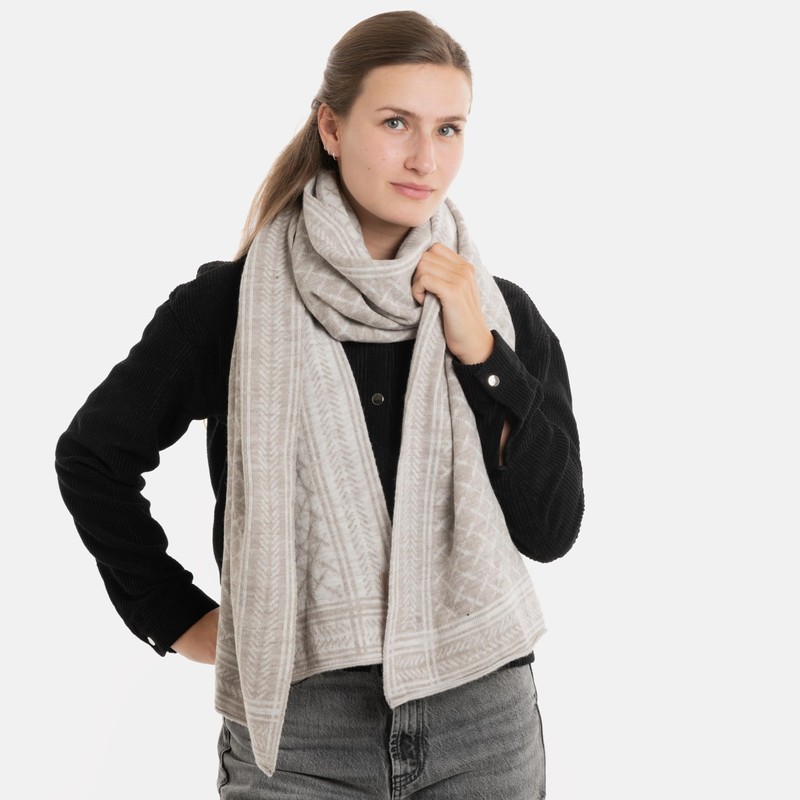 KNIT FACTORY - Dusk Scarf - Knitted Scarf for Men