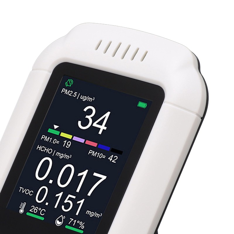 7 in 1 Air Quality Tester High Accuracy Multifunctional PM10