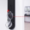 UtySty 3 Pack Keyed Entry Door Knob Deadbolt Secure Cover
