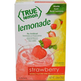 True Lemon Strawberry Lemonade, 10 count - 4 pack