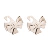 Tioollev 2 PCS Car Seat Headrest Hooks, Cute Bow Shaped