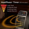 Honeywell HeatGenius Ceramic Heater, Black – Easy to Use Space