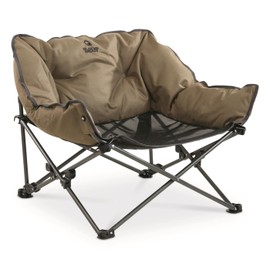 Guide Gear Padded Portable Pet Bed; Raised Outdoor Dog Couch, Cot Brown
