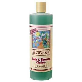 Arizona Sun Bath and Shower Gelee - 16 oz - Natural Aloe Vera and Other Plants and Cacti from The Desert Provide Moisturizing Bath Gel – Alternative to Bath Soap