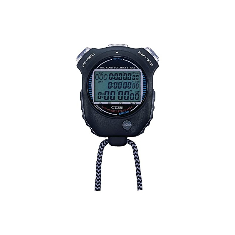 Citizen (CITIZEN) Stopwatch 058 black LC058-0A02