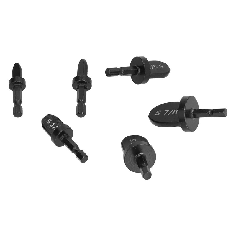 6Pcs Swaging Tool Drill Bit Set Convenient Practical Wide Application