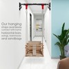 Hanging Straps Kit for Hammocks (2-Pack), Pull-Up Bar & Tree