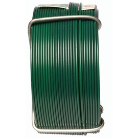 Filpack FGV08 Kunststoffbeschichteter Stahldraht - Außendurchmesser 0,8 mm - Länge 75 m - Grün
