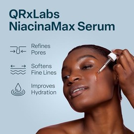 NiacinaMax Serum with 10 Niacinamide (Vitamin B3), Tea Tree Oil, Calendula Extract, Allantoin and Vit. B5  E  Enhanced Dermal Penetration  Shrinks... 