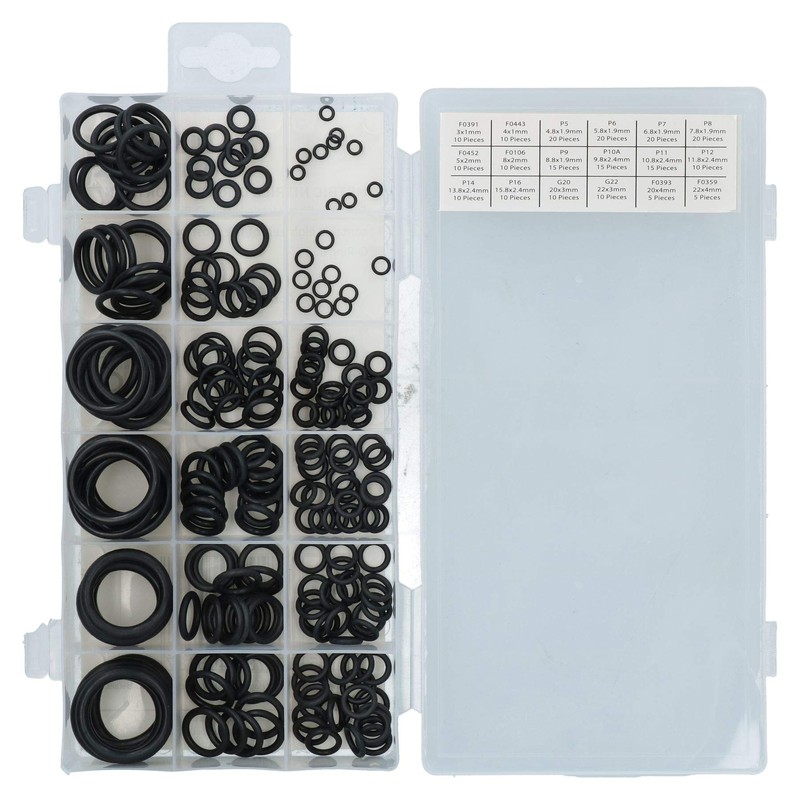 Metric and Imperial Assorted Nitrile Rubber O-Rings Seals Plumbing Washers