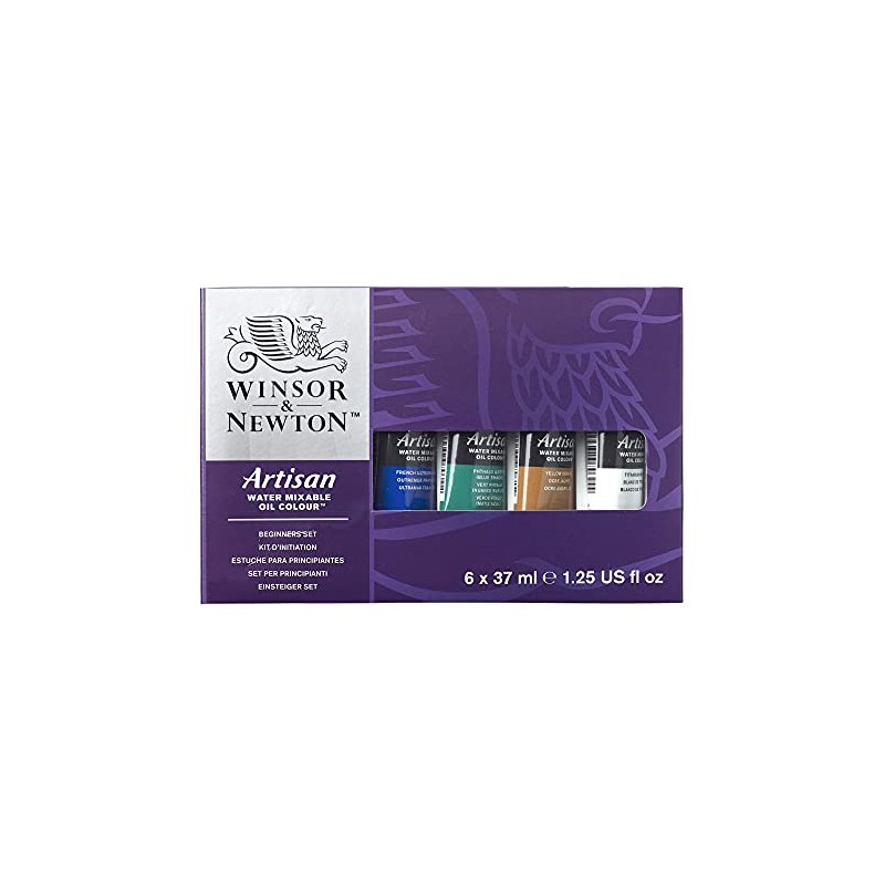 Winsor & Newton Artisan Water Mixable Oil Color 6-Tube Beginner