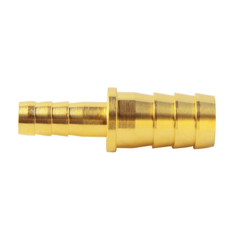 Metaland Brass Hose Barb Reducer, 3/16" to 1/8" Hose ID,