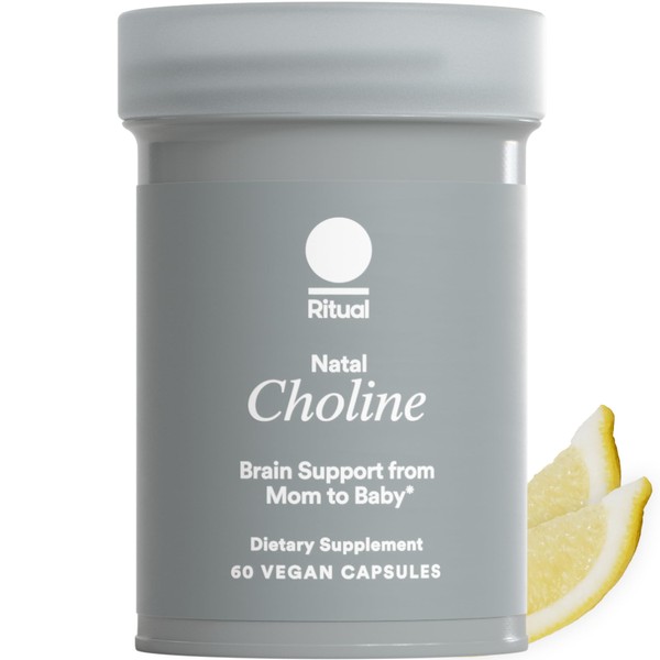 Ritual Natal Choline Supplement, 550mg, Supports Baby’s Cognitive Function When