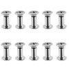 Cionyce 50 Sets M5 x 10mm Chicago Screw Posts Binding