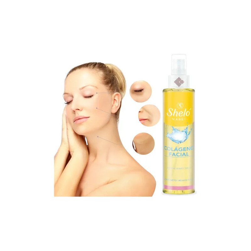 Colágeno Facial Loción Humectante Sheló Nabel Piel Mixta