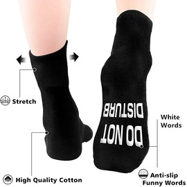 Gaming Socks,Do Not Disturb I'm Gaming,Christmas Stocking Stuffers Gifts for Kids Sons Boyfriends Husbands Dad Father Gamers