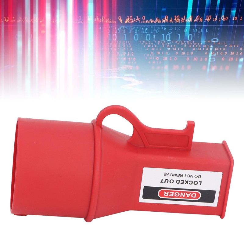 Industrial Socket Lockout Device 72mm Diameter Energy Isolation Electrical Plug