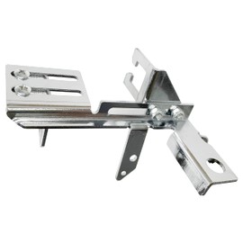 LKONWEE 24283 Throttle and Kickdown Cable Bracket Kit,Adjustable,Chrome Steel Carburetor Linkage Bracket Fits for SBC BBC Holley