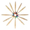 Cepillo De Dientes Bambu Biodegradable Ecologico Adulto 50pz Color Surtido