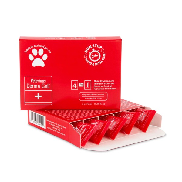 Veterinus Derma GeL® PAW Care Pack with 5 x MINI