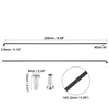 QUARKZMAN 40 Pcs 14G J Curve 228mm Spokes with Nipples