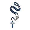 Intercession St. Benedict Holy Medal Rosary (Blue)