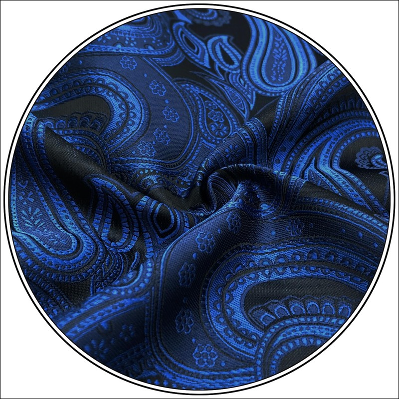 [S&W SHLAX&WING] Paisley Pocket Square Men's Suit XL Large for