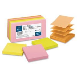 Business Source Reposition Pop-up Adhesive Notes