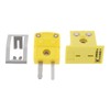Create idea 2Set Miniature Socket and Panel Mount Thermocouple Connector