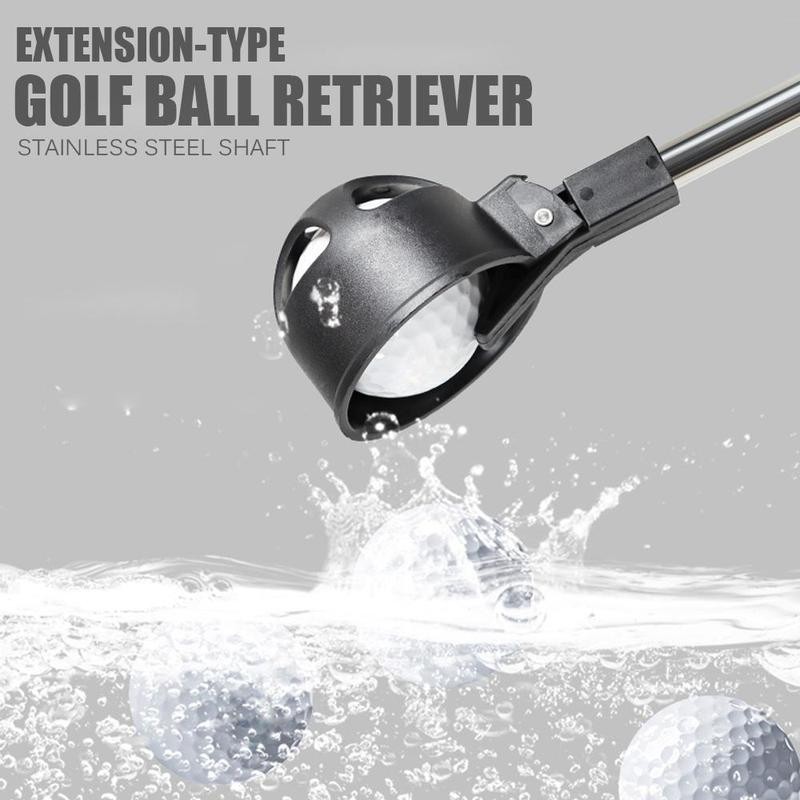 Golf Ball Retriever, Portable Extendable Golf Ball Retriever & Grabber