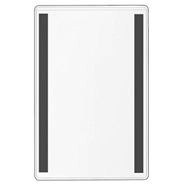 StoreSMART® - Clear Plastic 6" x 9" Pockets - 2 Magnetic Strips on Back (Along Long Sides) - 10-Pack - Open Short Side - PE109M-10