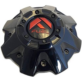 Fuel 1PC FUEL GL-BLK/RED COV CAP 5/6LUG-BLK RIVET - 1001-63GBQ