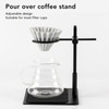 Pour Over Coffee Stand,Pour Over Coffee Maker Set,Aluminum Alloy Pour