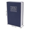 Book Safe Simulation Book Safe Box Portable Money Storing Box