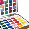 100 Colors Watercolor Paints Set High Transparency Pearlescent Solid Watercolor