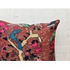 Pink Animal Print Rug Pillow Cover, Decorative Pillow Cover, Boho