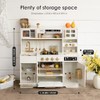 Wooden Play Kitchen for Kids– Realistic Appliances, Smart Storage &