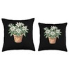 Edelweiss In A Pot Throw Pillow