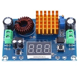 Haosie DC-DC Boost Converter, XH-M411 DC to DC 3-35V to 5-45V Output Voltage, Adjustable Step Up Voltage Regulator Module, Circuit Board for Solar Panels