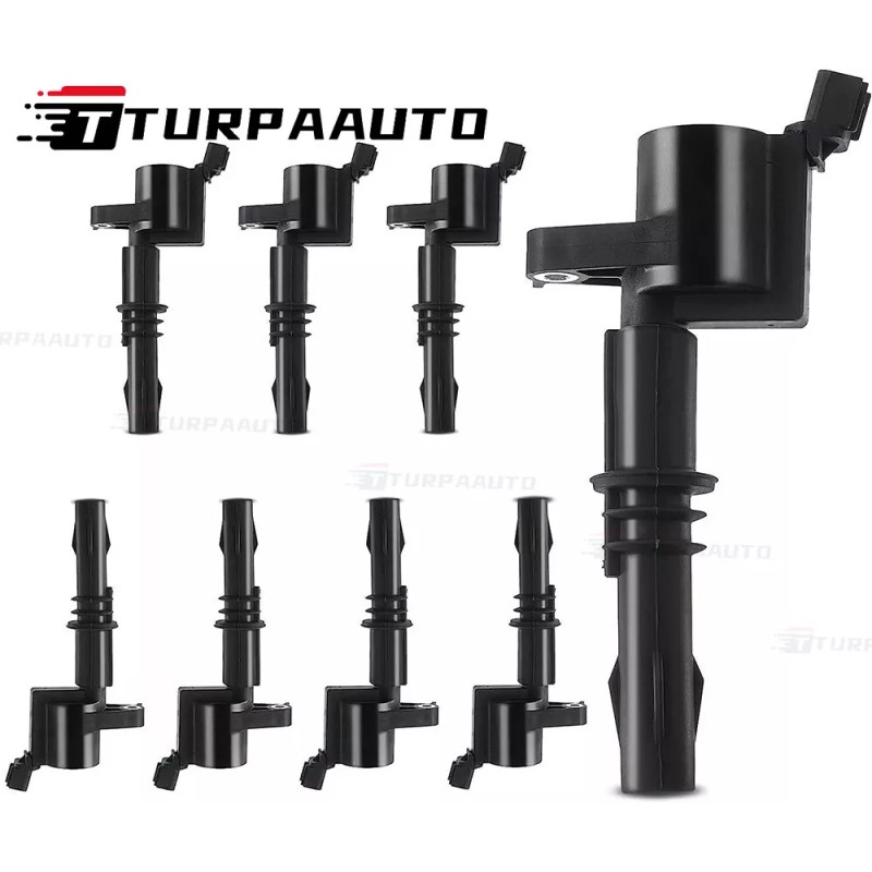 Factory/OEM 8× Motorcraft DG511 Ignition Coils &8 Spark Plugs SP546