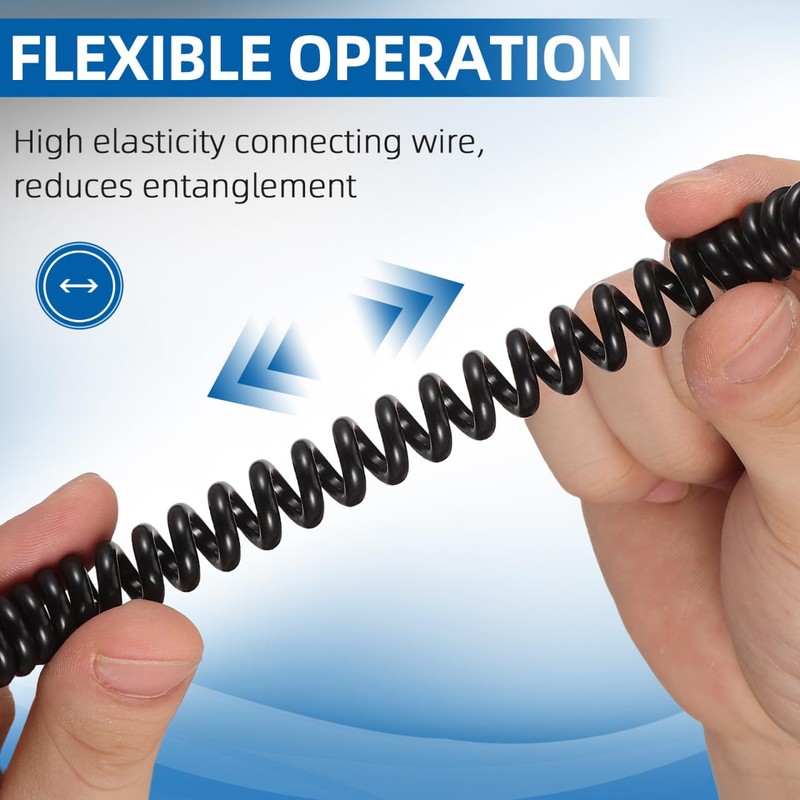 BAZEITFLOW Cable de Repuesto para Taladro de Uñas Cable Flexible