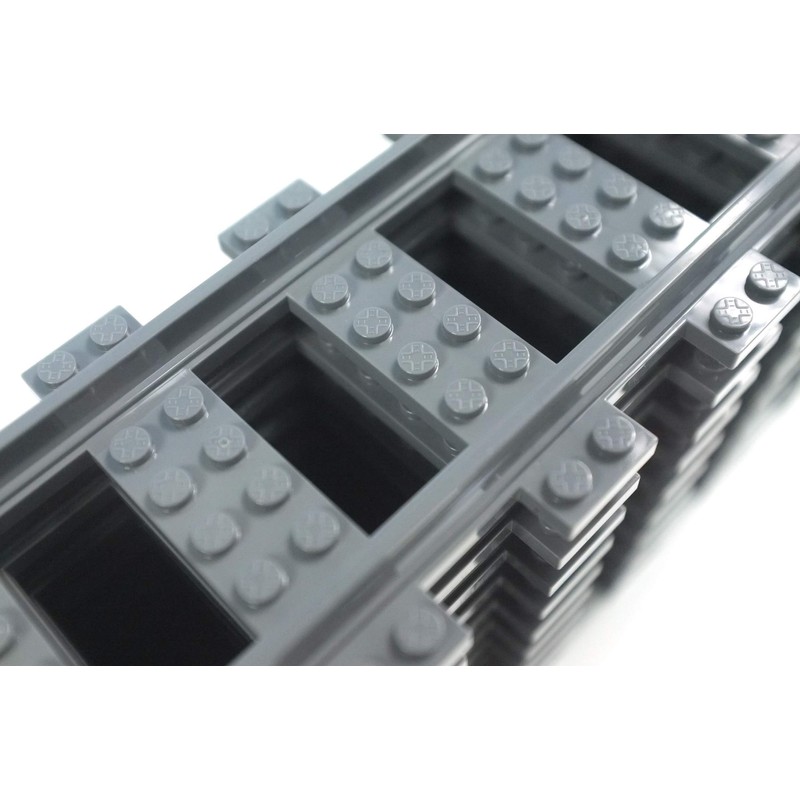 Trixbrix.eu Crossings (Double Straight Tracks Box of 10)